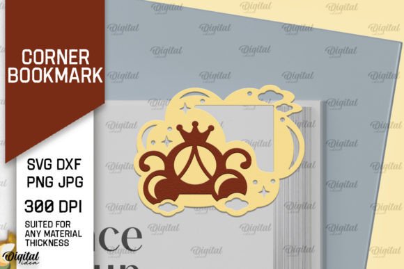 Carriage Corner Bookmark: 3D SVG Shapes Review