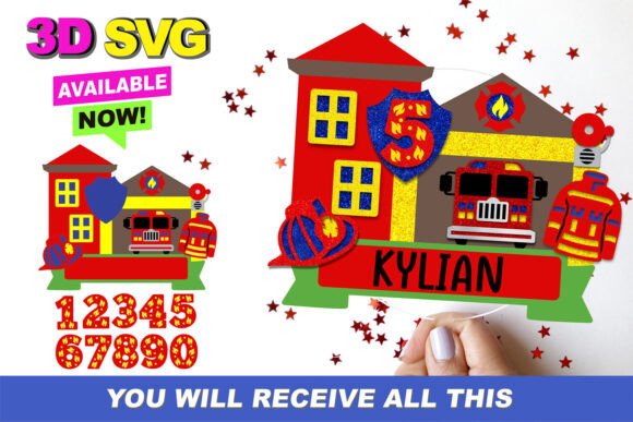 Fire Department Headquarters Topper: 3D SVG Shapes Review