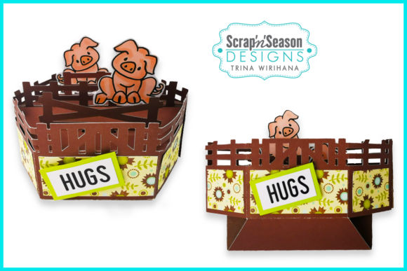 Popup Stage Card - Fence Base: A 3D SVG Shapes Review