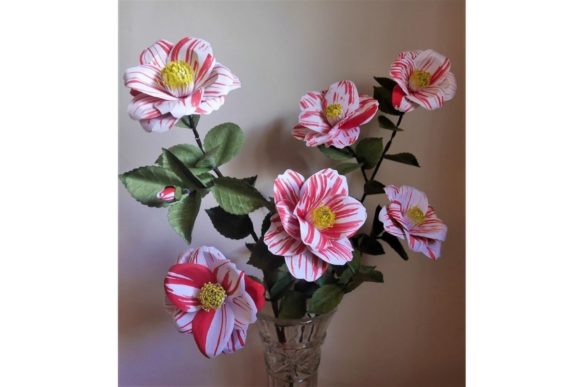 Review: 3D SVG Camellia Japonica Paper Flowers for Branding