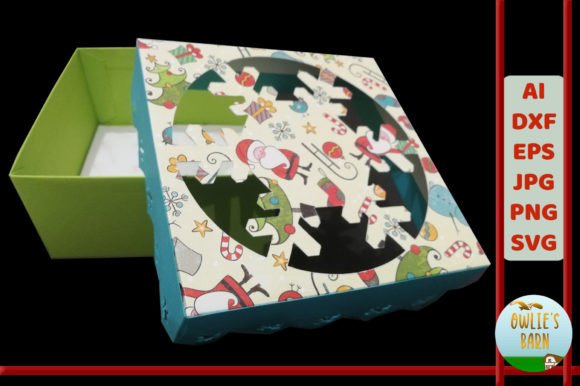 Review: 3D SVG Christmas Box with Snowflake Lid