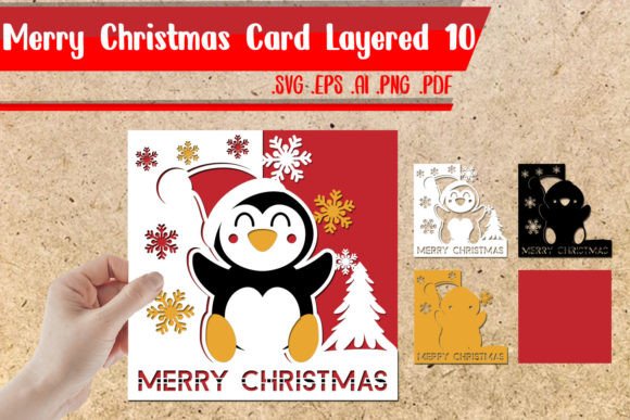 Review: 3D SVG Christmas Card Layered Design
