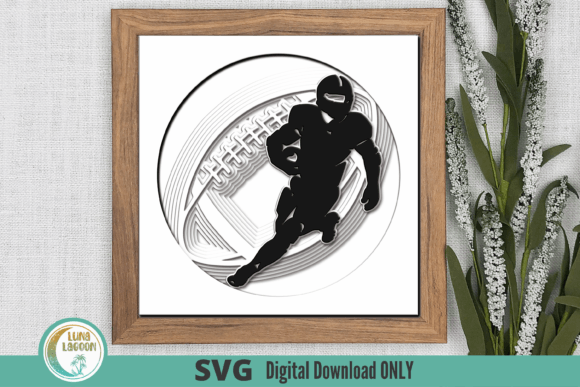 Review: 3D SVG Football Player for Shadow Boxes