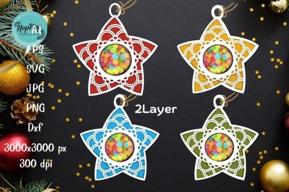 Review: 3D SVG Star Candy Holder for Christmas