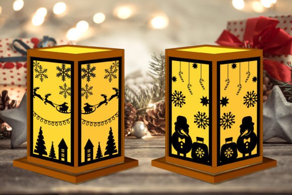 Review: Christmas 3D SVG Lanterns for Branding