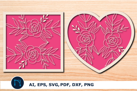 Review: Flowers Card and Flowering Heart SVG for Embroidery